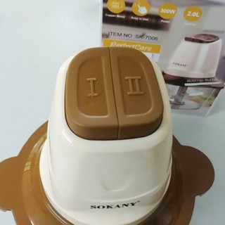 [Hàng Chính Hãng] Máy Xay Thịt Sokany 2 Chế Độ Siêu Khoẻ