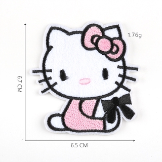 Miếng dán ủi quần áo hình hello kitty
