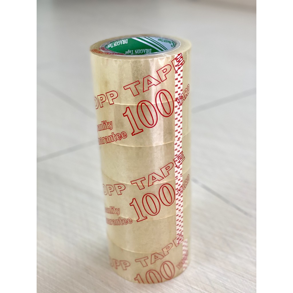 LẺ 1 CUỘN BĂNG KEO TRONG LOẠI LỚN 48MM 100 YARD, băng dính đóng gói hàng hóa sản phẩm AHY SHOP