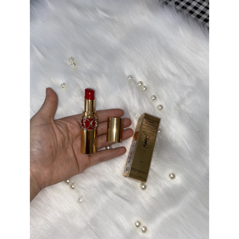 son YSL rouge volupté shine màu 101 và 102