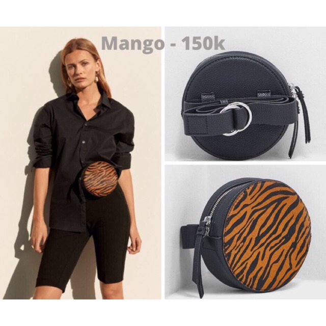 Túi bao tử tròn Mangoo ảnh thật