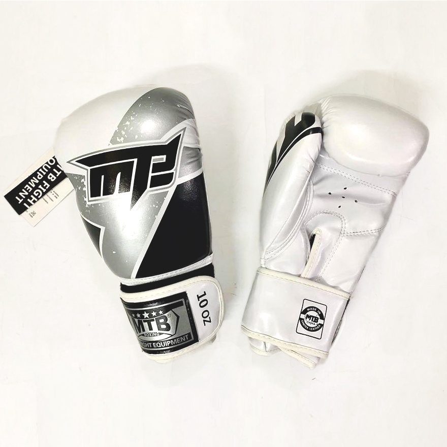 Găng Boxing MTB chính hãng - Trắng - Boxing, KickBoxing, Muay Thái, Võ Cổ Truyền