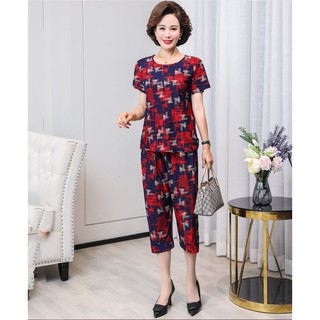 Bộ quần áo mặc nhà cho mẹ U50