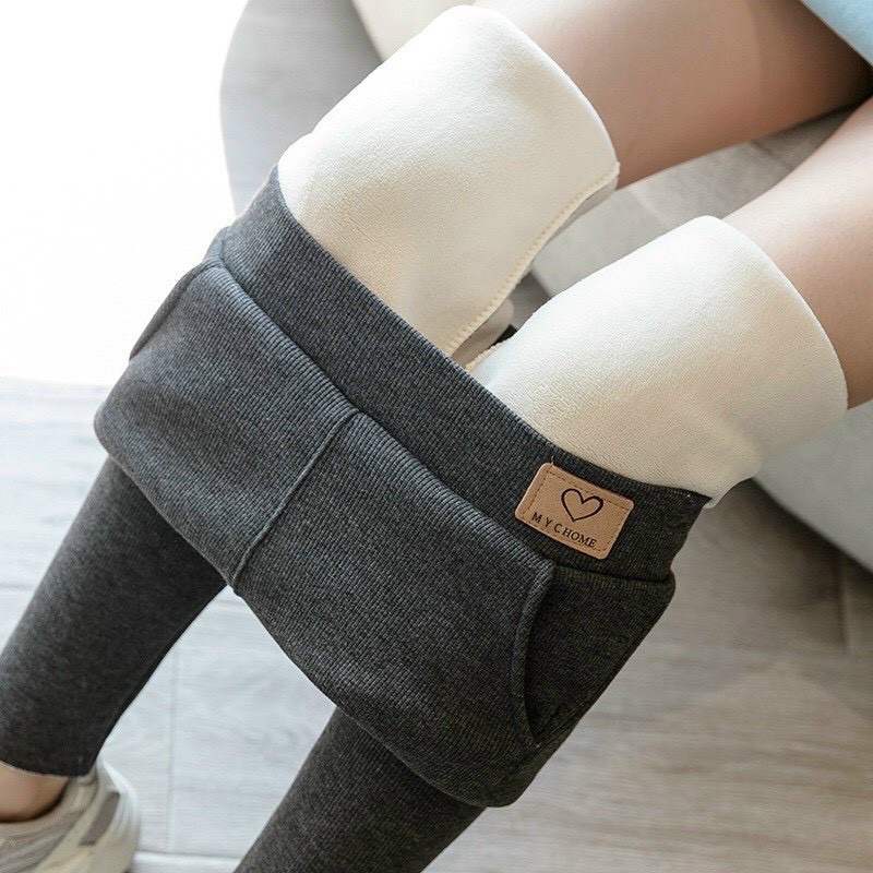 BÁN SỈ QUẦN LEGGING TIM LÓT LÔNG 3M CHO NỮ