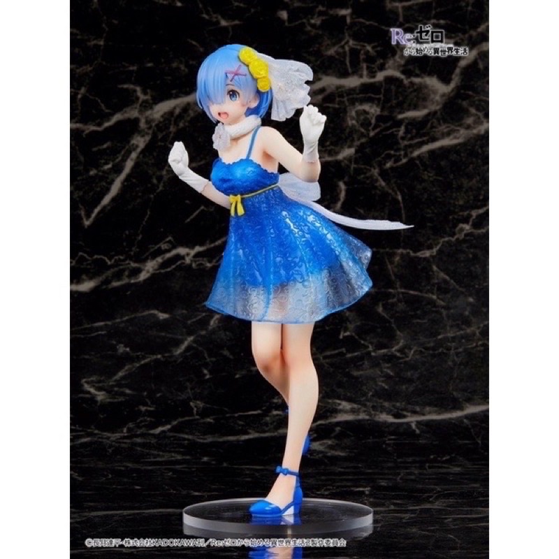 Mô hình Rem. Re:Zero Rem Precious Figure Clear Dress Ver