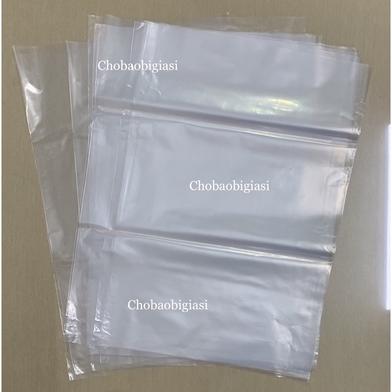 {Giá sỉ 10kg/Size} Túi PE khổ lớn, túi PE dẻo hàng trong, bóng, đẹp, độ dày 5 dem (có sẵn nhiều Size)