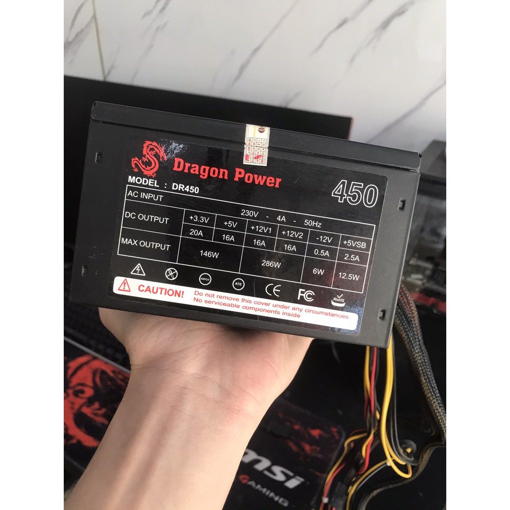 Nguồn DRAGON POWER 450W (DR450)