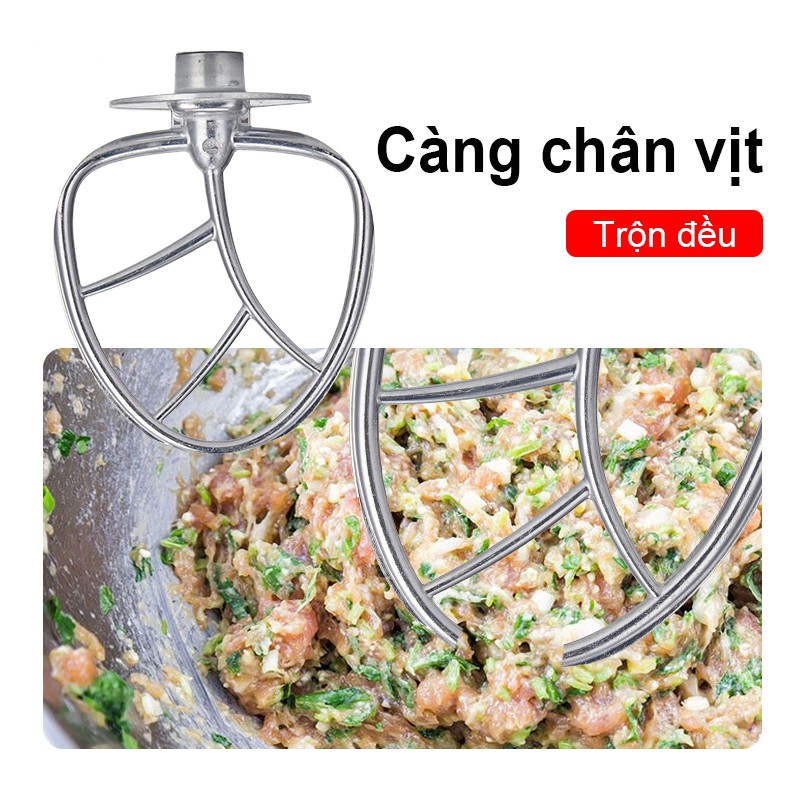 Máy trộn bột đánh trứng bằng tay dạng đứng 5 lít, máy trợ thủ nhà bếp YA20