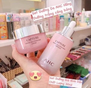Combo kem dưỡng và serum ahc