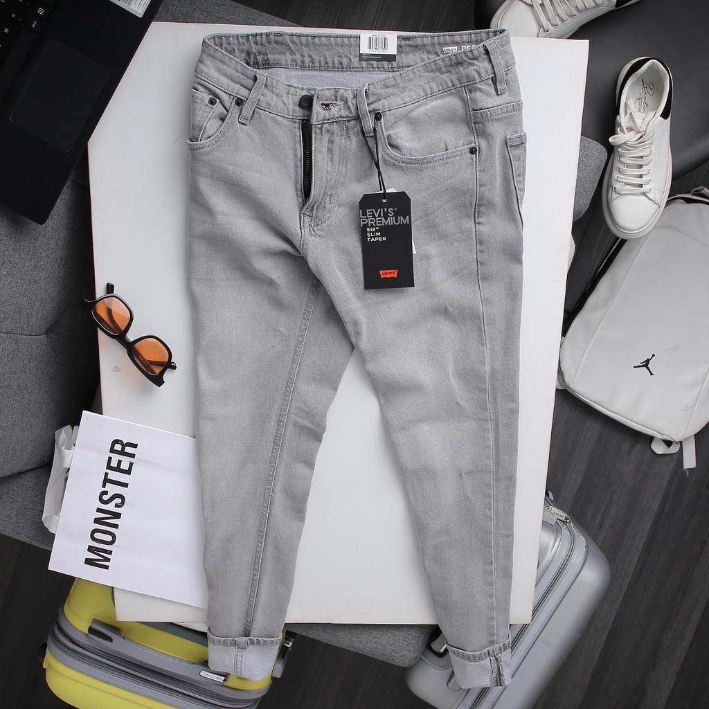 Quần Jeans nam, quần bò nam trơn kiểu dáng trẻ trung DICYDE AT.D.UD.10 cao cấp