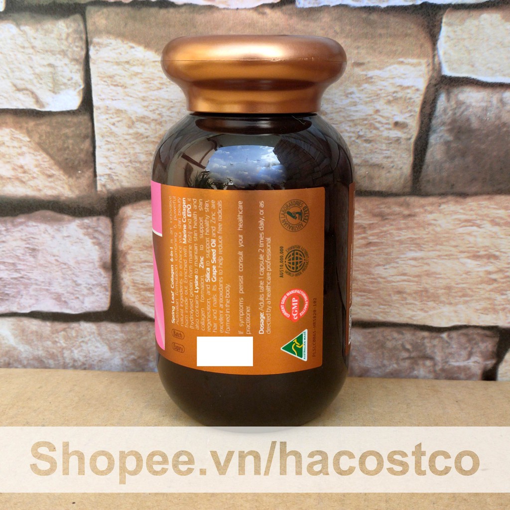 Viên Uống Collagen Spring Leaf Inner Beauty Collagen 6 in 1 Advanced 90 Viên - Spring Leaf | BigBuy360 - bigbuy360.vn