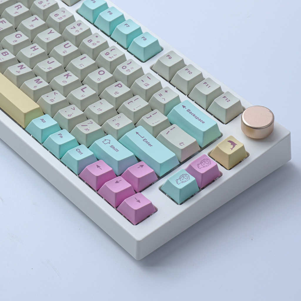 GMK Simulated Dream Keycap 164 Phím PBT Dye-Thăng hoa Keycaps Cherry Profile Nhật Bản Keycaps cho Cherry Gateron MX Công tắc bàn phím cơ
