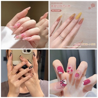 [TẶNG keo + dũa ] Set 24 móng tay giả họa tiết (R1-100)