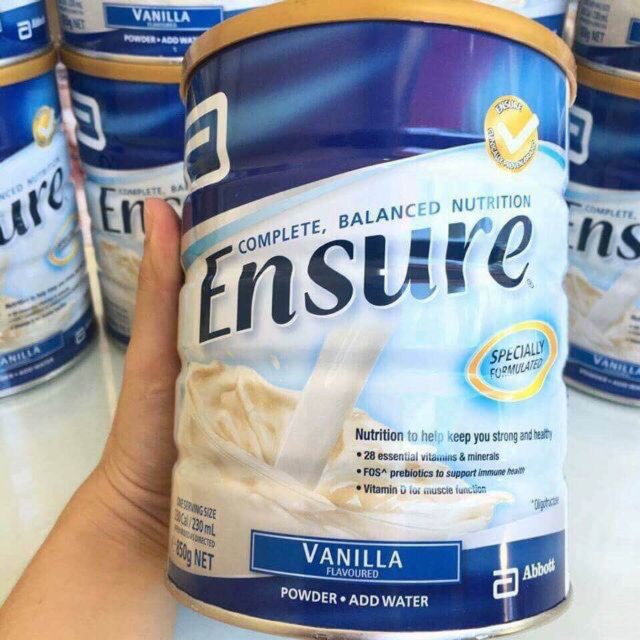 [10/2022] Sữa Bột Ensure 850gr hàng Úc