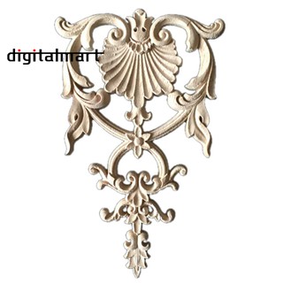 Tấm gỗ chạm khắc họa tiết cổ điển dùng cho trang trí đồ nội thất