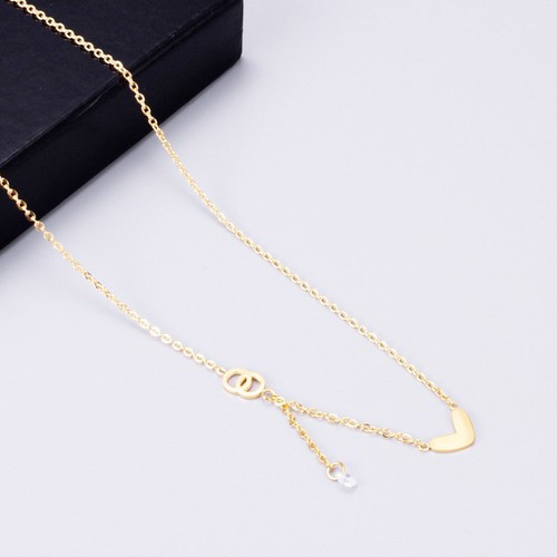 Dây Chuyền Trái Tim Titan Ko Đen TT 2582