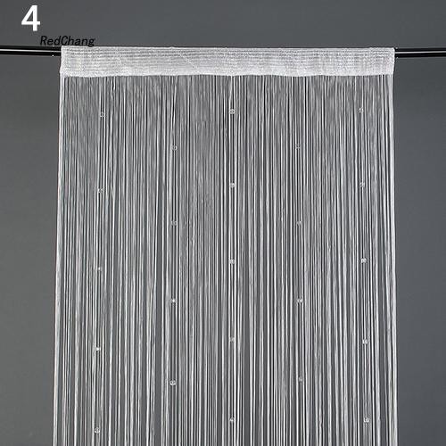 Rèm cửa dạng dây đính đá thời trang sang trọng
