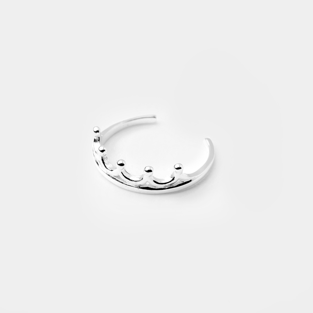 Nhẫn Ngón Út-Ngón Chân Bạc 925-KaT Jewelry-Vương Miện Cá Tính