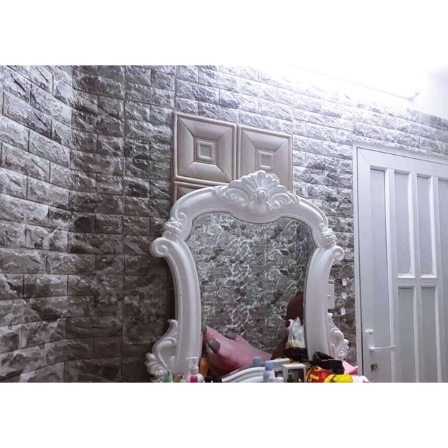 XỐP GIẢ ĐÁ ĐEN 70X15CM
