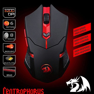 Chuột Chuyên Game Redragon Centrophorus M601 (Đen)