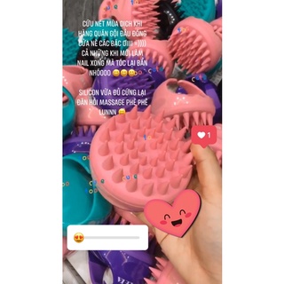 [Bill] Lược Gội Đầu Massage Thư Giãn Heeta