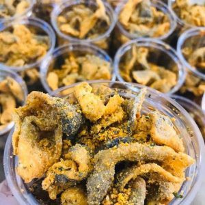 Da cá trứng muối ăn vặt giòn giòn cực ngon 200-250g - Ăn vặt Daisy | BigBuy360 - bigbuy360.vn