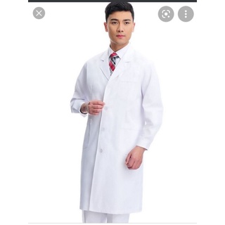 Áo blouse trắng bác sĩ tay dài