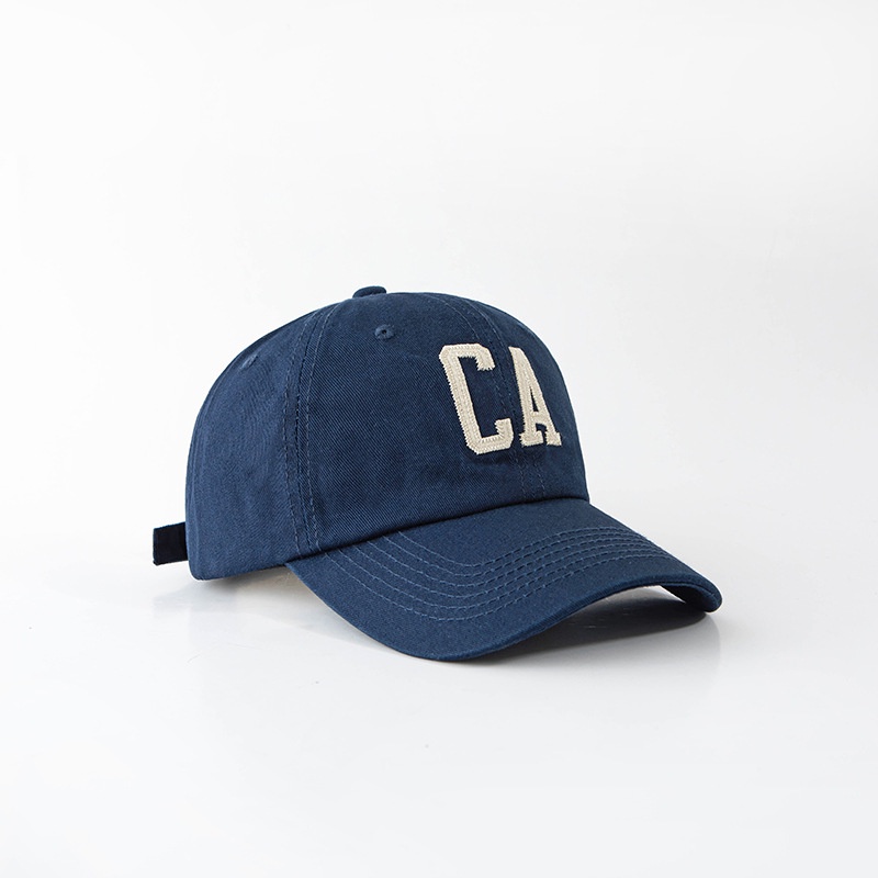 Baseball cap children's spring and summer Korean style ins trendy versatile internet celebrity CA letter face-showing small casual couple peaked cap