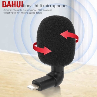 Dahui LEDISTAR Micrô di động Điện thoại ghi âm không dây cho iPhone