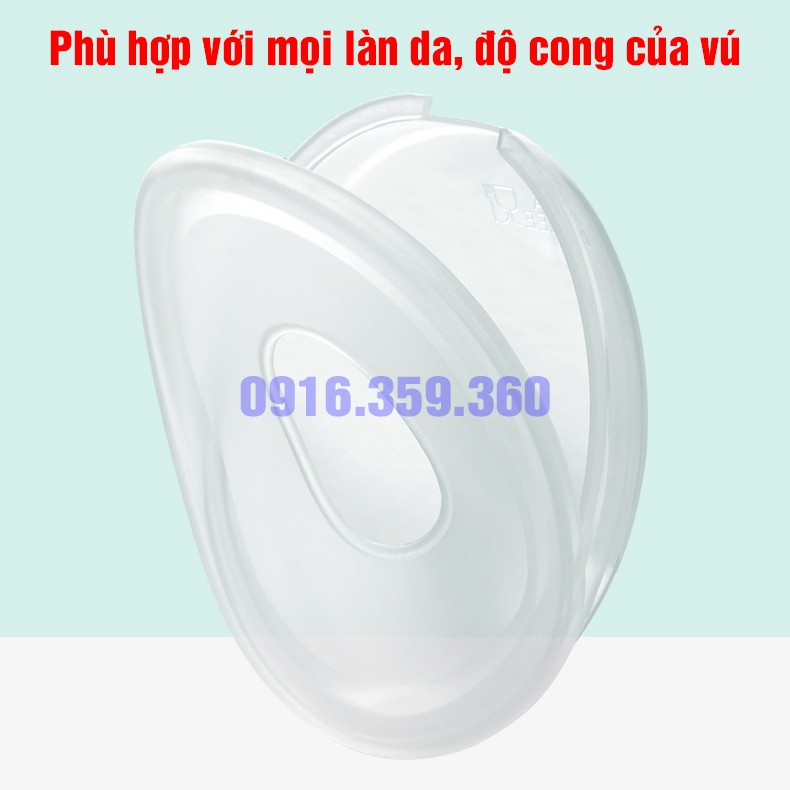 Đệm silicone chống tràn sữa 2 chiếc