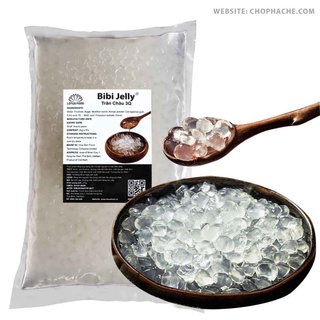 Lẻ 100gr trân châu trắng 3q bibi jelly