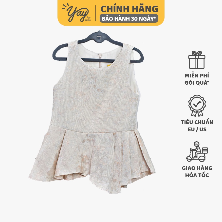 Set áo quần soọc gấm hoa nhạt | Floral Active - Yay