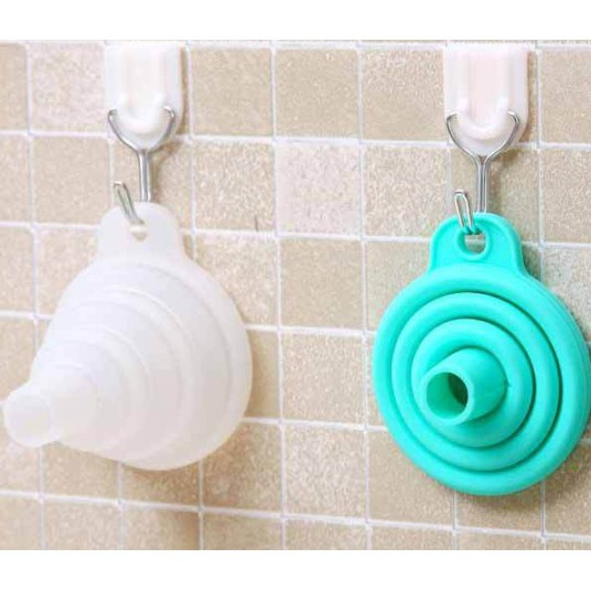 Flexible Kitchen Funnel Folding Candy Funnel Liquid Packing