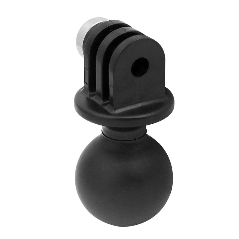 Will Portable 2.5CM Diameter Rubber Ball Head Mount Tripod Base Adapter for Gopro Hero 5/4/3+/3/2/1 Sjcam Xiaomi YI Sport Action Camera Accessories