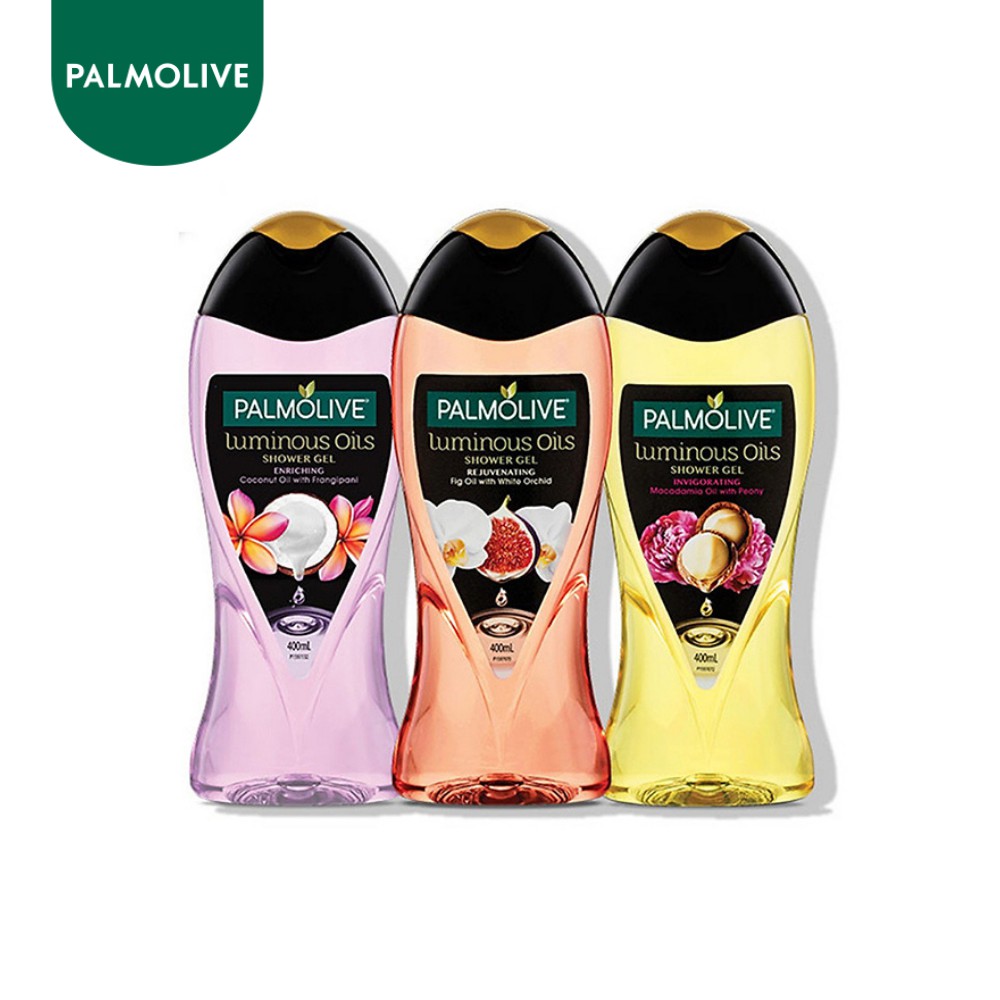 [Mã FMCGCO5 giảm 8% đơn 250K] Sữa tắm tinh dầu dưỡng ẩm Palmolive Luminous Oils thiên nhiên 400ml