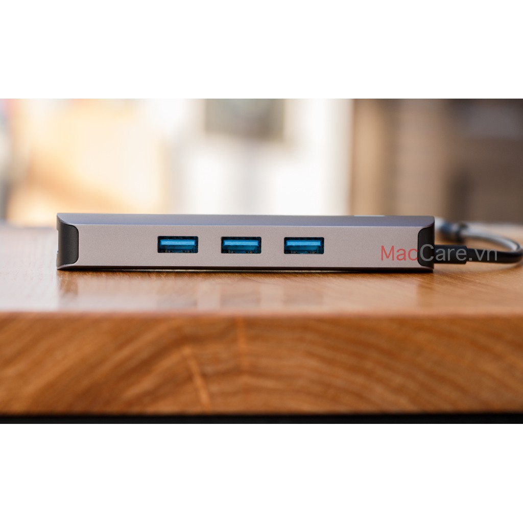 Cổng Chuyển HyperDrive 4K HDMI 6-IN-1 USB-C Hub For MACBOOK & USB-C DEVICES