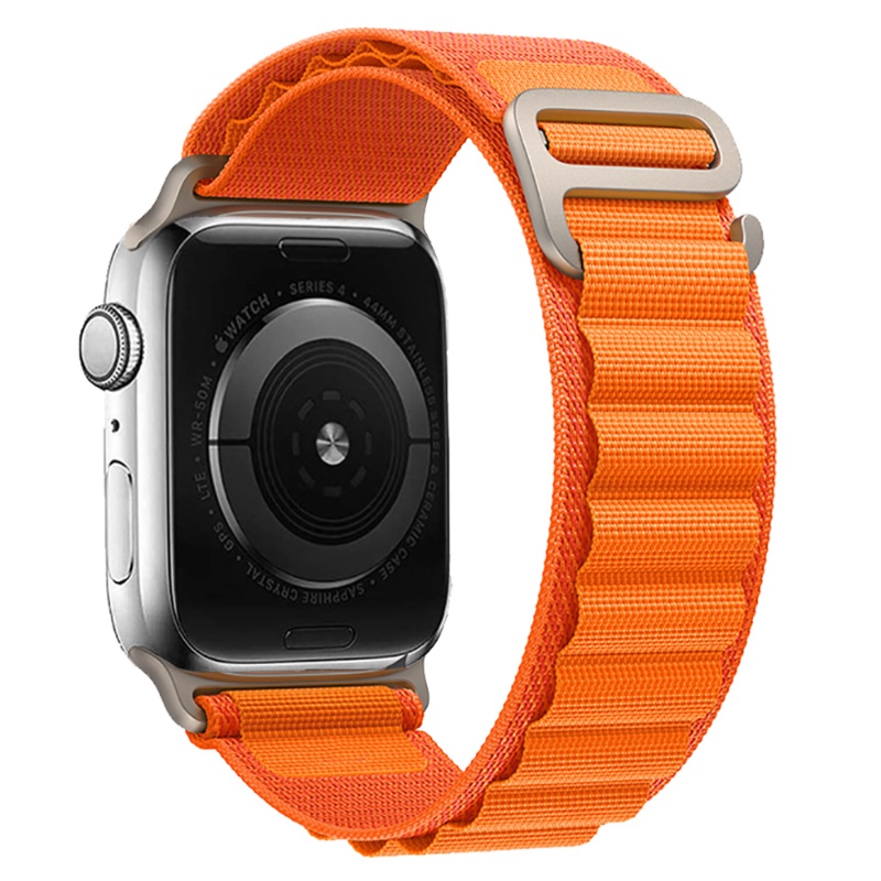 Dây Đeo Đồng Hồ Bằng Nylon 49mm 45mm 41mm 44mm 40mm 40mm Dành Cho apple watch band 8 Ultra 3 5 SE 6 7
