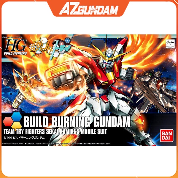 Mô Hình Gundam HG Build Burning Gundam Series HGBF Tỉ Lệ 1/144