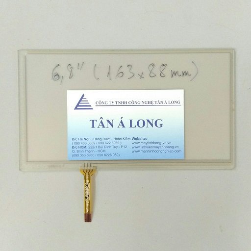 Tấm cảm ứng công nghiệp 6.8 inch / kích thước163×88 mm