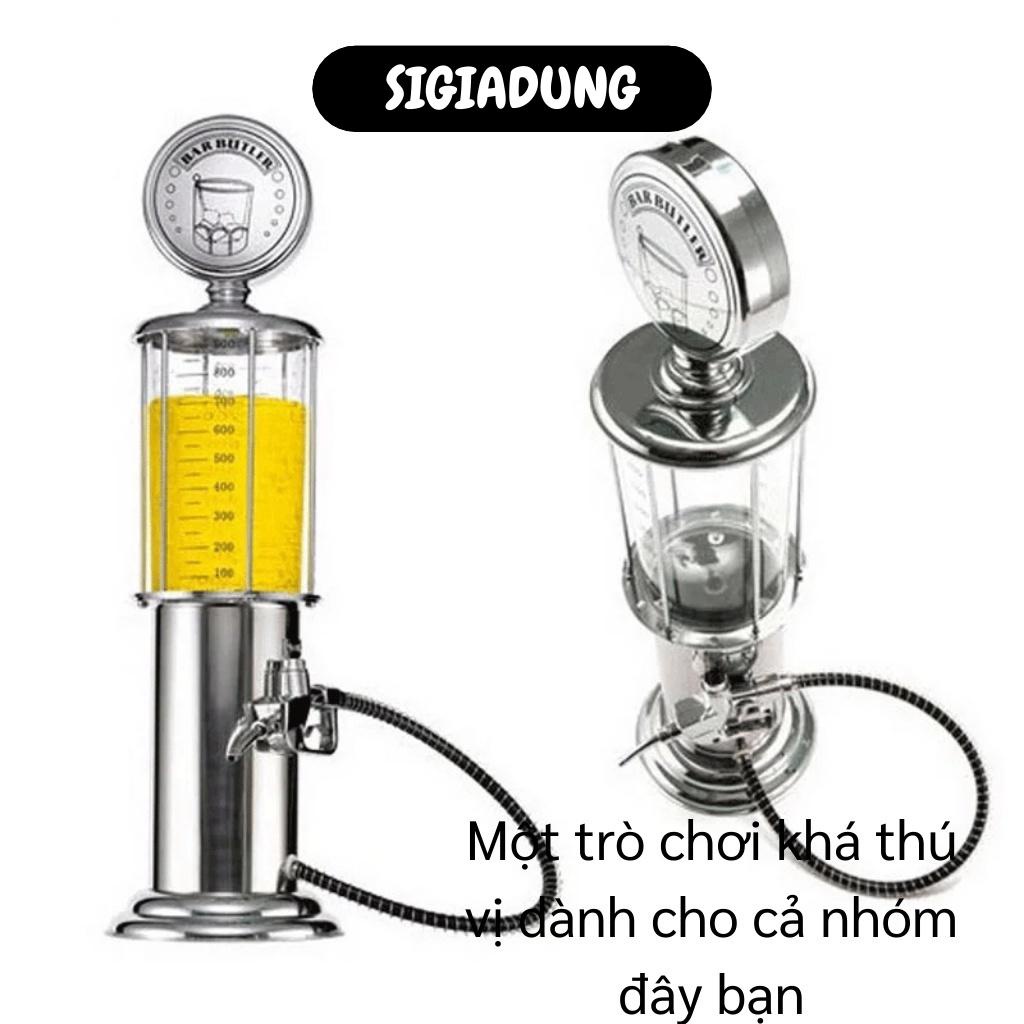 [SGD] Tháp Rót Bia - Bình Rót Rượu, Đồ Uống Cao Cấp Hình Cây Xăng Có Vòi Dung Tích 1L 9186