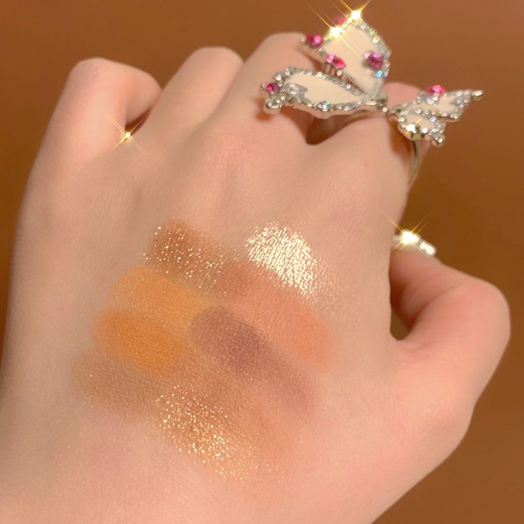 {DANMOLU} Bảng phấn mắt hình con sóc, độ bóng mờ cao, rẻ và dễ sử dụng, dành riêng cho những cô nàng dễ thương | BigBuy360 - bigbuy360.vn