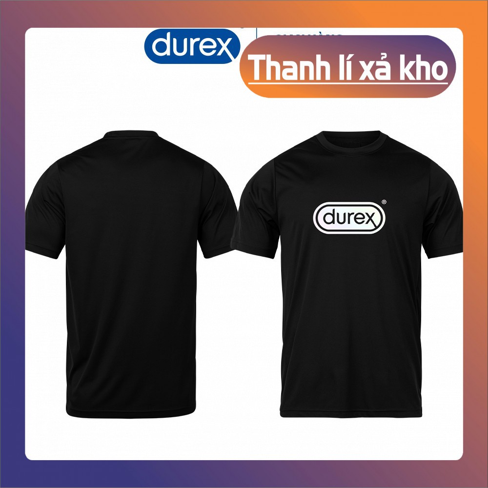 ÁO THUN UNISEX PHẢN QUANG BẠC DUREX CÁ TÍNH