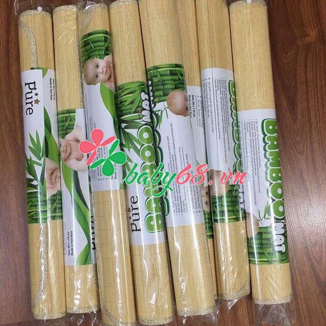 Chiếu tre Bamboo cho bé 60x120 cm