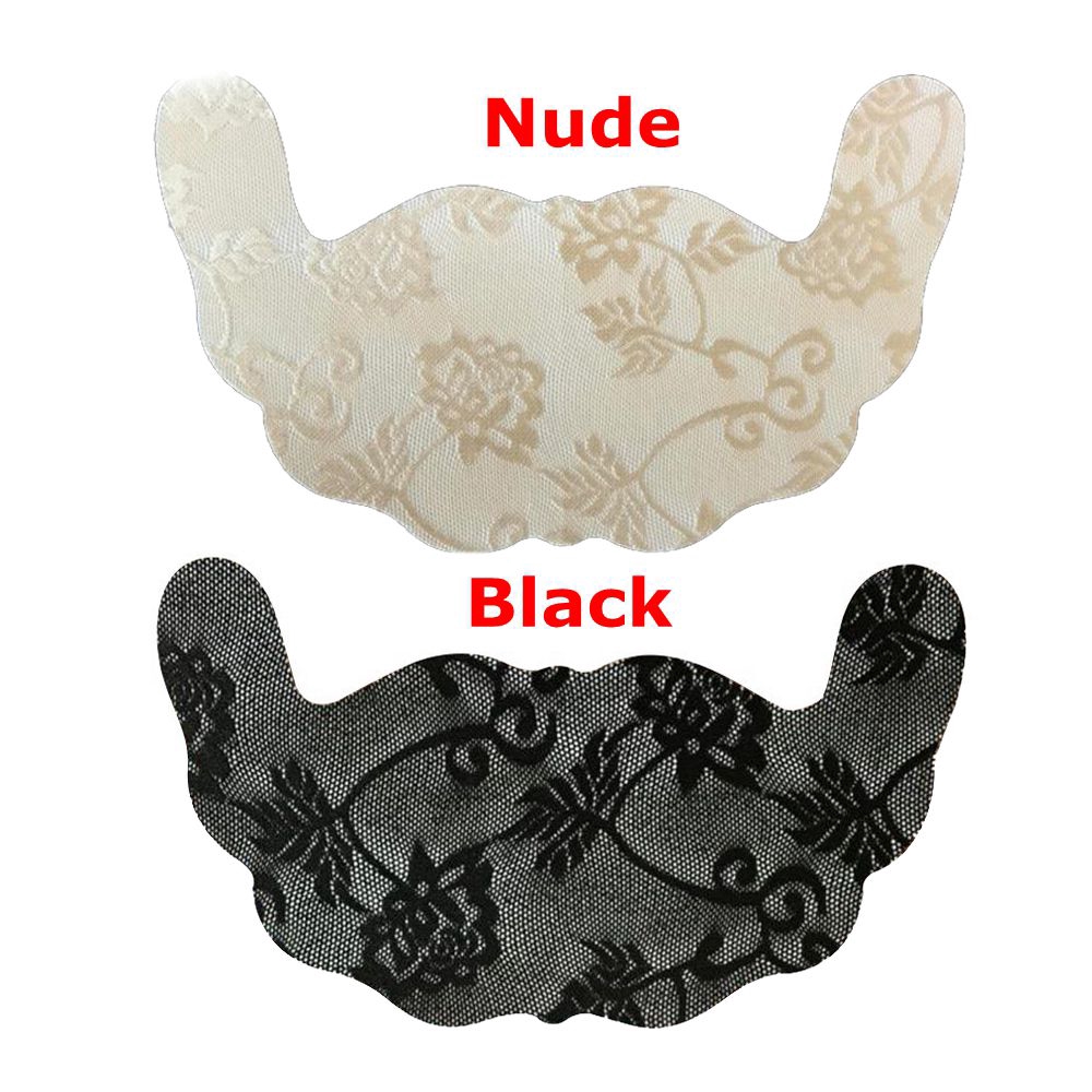 MIHAN1 Women Lift Push Up Adhesive U Shape Tape Lace Invisible Bra