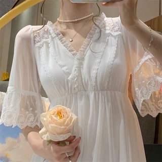 BỘ MẶC NHÀ RETRO PHONG CÁCH TIỂU THƯ