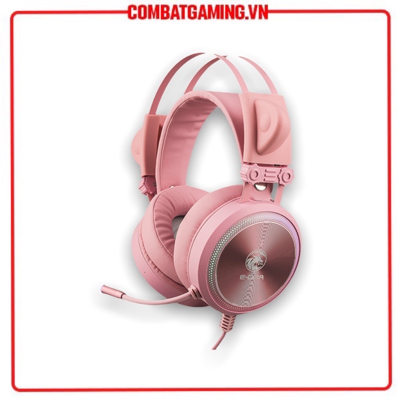 Tai Nghe Gaming E-Dra EH412 Pro RGB Pink, âm thanh 7.1