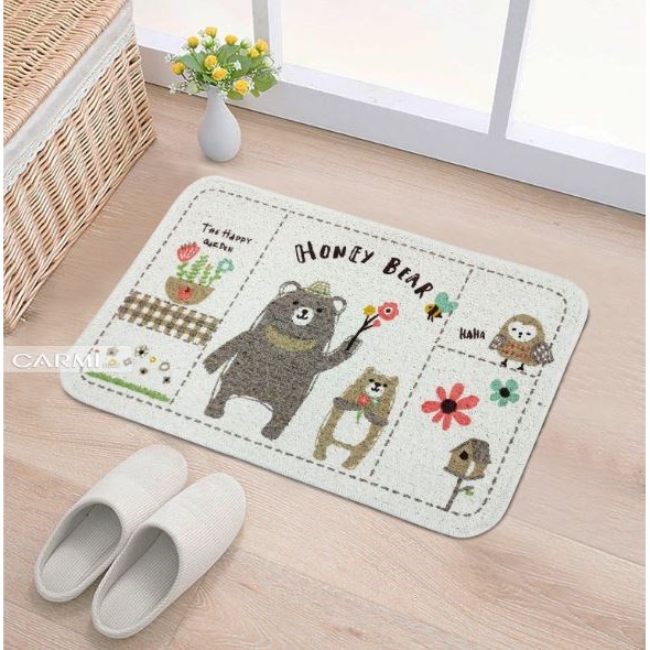 Thảm chùi chân CARMI 37*58 Honey Bear