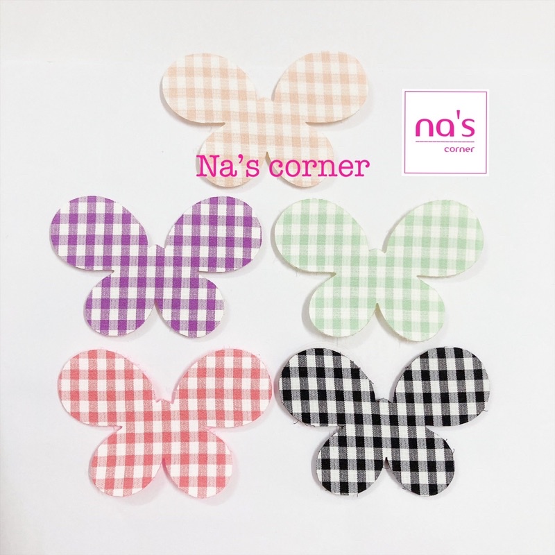 Miếng dán tóc dán mái tự dính hoạ tiết caro size to giúp cố định tóc cho trang điểm, đắp mặt nạ... rất tiện lợi (2)