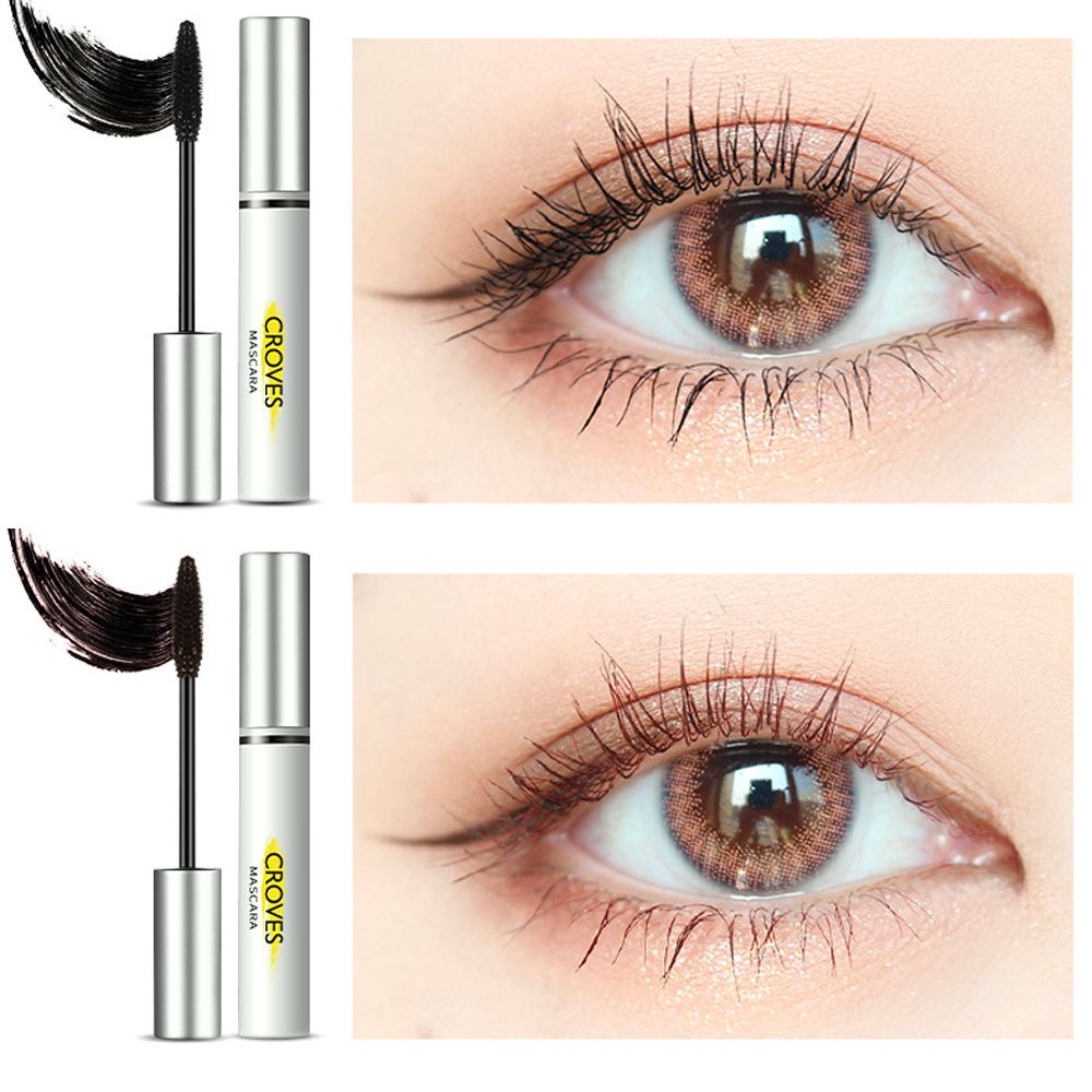 [Hàng mới về] Mascara chải lông mi sợi 4D chống thấm nước lâu trôi cao cấp dành cho trang điểm