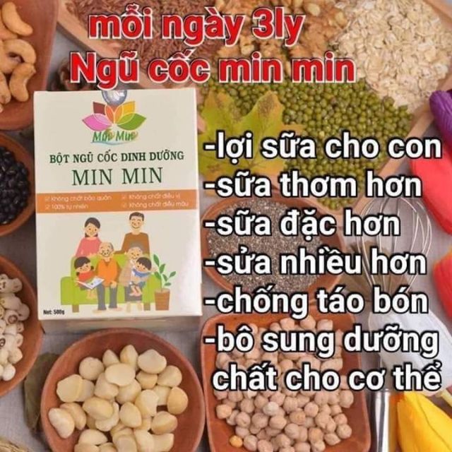 ngũ cốc lợi sữa